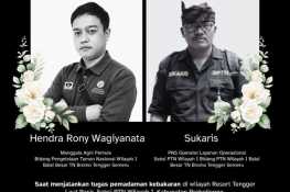 Kemenhut Berduka atas Gugurnya Empat Petugas dan Relawan saat Pemadaman Karhutla di Bromo